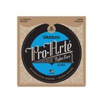 Daddario D'Addario EJ50 Pro-Arte Black Nylon Klasik Gitar Tel Seti (Sert/Hard Tansiyon) | Siyah Naylon Yapı,