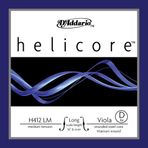 Daddario D'Addario H412LM Helicore Tek Viyola Re (D) Teli (Long Scale) | Titanyum Sarım ile Net Duyum Hızlı Akort Kararlılığı ve