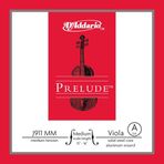 Daddario D'Addario J911MM Prelude Medium Scale Viyola Tek Teli - A/La Notası (Aksesuar) | Medium Tansiyon, Masif Çelik Çekirdek,