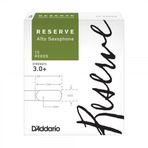 D'Addario DJR10305 Reserve Alto Saksafon Kamışı No: 3.0+ (Profesyonel) - 10'lu Paket | Dosyalı Kesim, Zengin Harmonik Ya