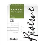 D'addario Djr10305 Reserve Alto Saksafon Kamışı No: 3.0+ (Profesyonel) - 10'Lu Paket | Dosyalı Kesim, Zengin Harmonik Yapı Ve Hassas Kontrol