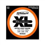 D'addario ECG23 Xlite Krom Jazz 10 Elektro Tel Set