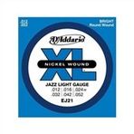 D'addario EJ21 Xl Jazzlite .012 Elektro Tel Set