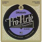 Daddarıo Ej44c Daddarıo Ej44c Pro-Arte Klasik Gitar Tel Seti, Composıte Core, Extra Hard Tensıon