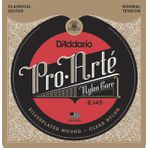 D'addario EJ45 Normal Tension Silver Klasik Tel Set