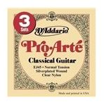 D'addario EJ453D Pro Arte Normal 3'lü Paket Klasik Tel