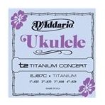D'addario EJ87C Titanium Ukulele Teli