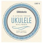 D'Addario EJ88T-8 8 telli Tenor Ukulele için naylon tel