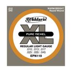 D'addario EPN110 Pure Nickel Regular Light, 10-45 Takım Tel