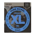 D'Addario EPN21 XL Pure Nickel Elektro Gitar Tel Seti - 12-51 Jazz Light (Profesyonel) Saf Nikel Sargı ile Pürüzsüz Jazz Tonları, Dengeli Gerilim ve Vintage Karakter