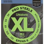 D'addario Eps165-5 Xl Prosteels 5 Telli Bas Gitar Tel Seti - 45-135 (Profesyonel) | Paslanmaz Çelik İle Yüksek Manyetik Çıkış, Keskin Tizler Ve 5 Telli Baslar İçin İdeal Uzunluk