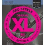 D'addario Eps170-6 Xl Prosteels 6 Telli Bas Gitar Tel Seti - 32-130 Regular Light (Profesyonel) | Paslanmaz Çelik Materyal, Kristal Netliğinde Tizler Ve Geniş Dinamik Aralık
