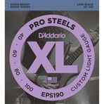 D'addario EPS190 Prosteel 40100 Bas Tel Set