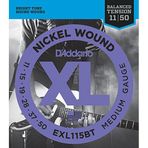 D'Addario EXL115BT Dengeli Gerginlik Orta Elektrikli Gitar Telleri 11-50
