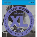 D'addario EXL115BT Elektro Gitar Teli