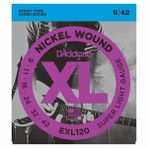 D'addario EXL120 9-42 Super Light Elektro Gitar Teli