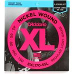 D'addario EXL170-5SL Bass Gitar Tel Seti