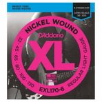 D'addario EXL170-6 Bass Gitar Tel Seti