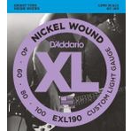 D'addario EXL190 Bass Gitar Tel Seti