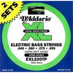 D'addario EXL220TP Bass Gitar Tel Seti