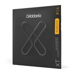 D'Addario Gitar telleri akustik gitar | Gitar telleri Batı gitarı | Premium kaplamalı, uzun ömürlü teller Batı gitar için | XTABR1256 | 80/20 bronz | Light Top/Medium alt (12-56)