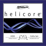 D'addario H510M 4-4 Helicore Medium Çello Tel Seti