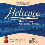 D'addario H612 Helıcore D-RE Scale 3/4 Doub Kontrabas Tek Tel