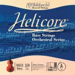 D'addario H613 Helıcore A-LA Scale 3/4 Doub Kontrabas Tek Tel