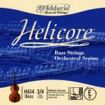 Daddarıo H614 Kontrabas Tek Tel, Helıcore, E-Mi, Scale 3/4, Doub Kontrabas Tel Orchestral Serıes 34
