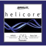 D'Addario HP610 Helicore Pizzicato Kontrabas Tel Seti (3/4) | Caz ve Pizzicato İçin Özel Tasarım Maksimum Sürdürülebilir