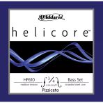 D'addario Hp610 Helicore Pizzicato Kontrabas Tel Seti (3/4) | Caz Ve Pizzicato İçin Özel Tasarım Maksimum Sürdürülebilirlik (Sustain) Ve Net Atak