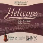 D'addario Hs614 Helicore Tek Kontrabas Fa# (F#) Teli (3/4 - Solo) | Yüksek Pozisyonlarda Net Duyum Özel Solo Akort Uyumu Ve Teknik Esneklik