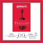 D'addario J1012 D Re Prelude 4-4M Tek Çello Teli