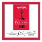 D'addario J1012 Prelude D-RE, 4/4 Scale Medıum TE 4/4M Cello Tek Tel Seti
