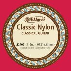 D'addario J2702 Student Nylon Klasik Gitar Tek Tel (B-Si - Normal Tension - Naylon)