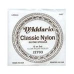 D'addario J2703 Clear Naylon Normal Tension Sol Klasik Tek Tel