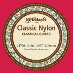 D'Addario J2706 Student Nylon Klasik Gitar Tek Tel (E-Mi - Normal Tension - Naylon)