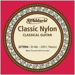 D'addario J27H04 Student Naylon Silver Tek Klasik Gitar Teli (Har