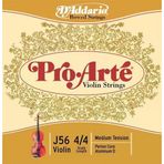 D'addario J56 Pro-Arté Keman Tel Seti (4/4) | Naylon Özlü Yumuşak Tını Neme Karşı Toleranslı Yapı Ve Konforlu Parmak Tuşesi