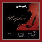 D'addario K411LH Kaplan Long Scale 16 inç Over A Vıole Tek Tel