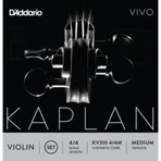 Daddario Kv310 4/4M Keman Tel Seti | Kaplan Vivo, Medium, 4/4