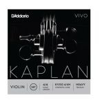 Daddario Kv310h Keman Tel Seti, Kaplan Vivo, 4/4, Heavy