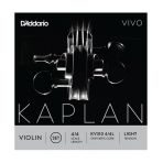 Daddarıo Kv310l Daddarıo Kv310l Keman Tel Seti, Kaplan Vıvo, 4/4, Lıght