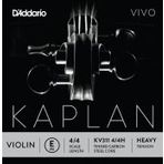 Daddario Kv311 Keman Tek Tel, Kaplan Vivo, Scale Length 4/4, E-(M Daddario - Kaplan Vivo Violin 4/4 Medium Mi Tek Tel