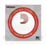 D'Addario LE030W Nikel Sarmal Tel Döngü Uçlu 0,07 cm (,030 inç) Tekli Tel