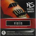 D'Addario NS310 NS Electric Elektro Keman Tel Seti - 4/4 Tam Boy (Profesyonel) | Ned Steinberger Tasarımı, Elektro Keman