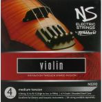 D'addario Ns310 Ns Electric Elektro Keman Tel Seti - 4/4 Tam Boy (Profesyonel) | Ned Steinberger Tasarımı, Elektro Kemanlar İçin Optimize Edilmiş Sinyal Çıkışı Ve Kararlı Akort