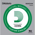 D'addario Nw044 Nickel Wound Elektro Ve Akustik Gitar Tek Teli - .044 (Aksesuar) | Hem Elektro Hem Akustik Gitar Uyumu, Korozyona Dayanıklı Yapı Ve Zengin Manyetik Tepki
