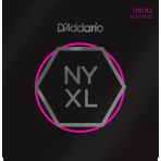 Daddario NYXL0942 Elektro Gitar Tel Seti NYXL Nickel Wound, .009-.042