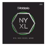D'addario NYXLB095 095 Gauge NYXL Serisi Nikel Sarım Bas Tek Tel